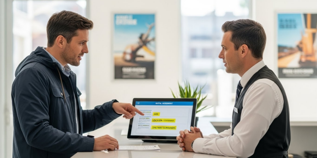 Watch for Age, Location, and One-Way Surcharges