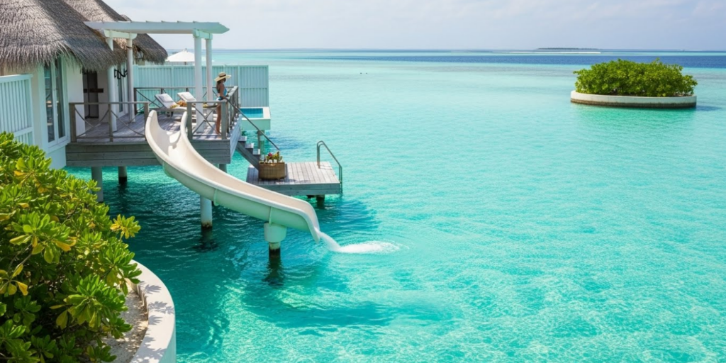 Soneva Jani, Maldives – Overwater Fantasy with a Slide into the Sea
