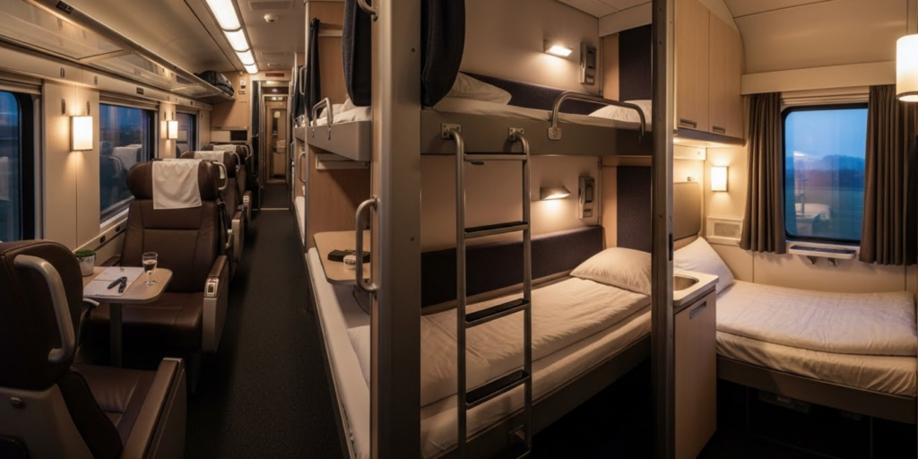 Understand Your Options_ Seats, Couchettes, and Private Cabins